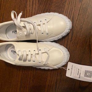 Fendi Force Leather Trainer
